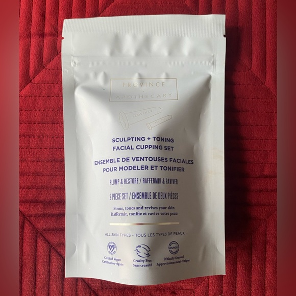 NEW Province Apothecary Facial Cupping Set NIP Sculpting + Toning Skincare - Picture 2 of 3